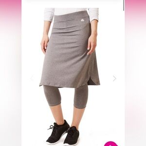Snoga Athletic Skirt Modest Small ShirtTail Gray